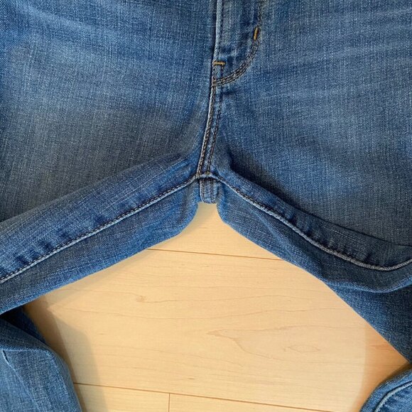 Levis Womens 721 High Rise waist Skinny Jeans Size 25 Blue Denim flattering sexy - Picture 5 of 11